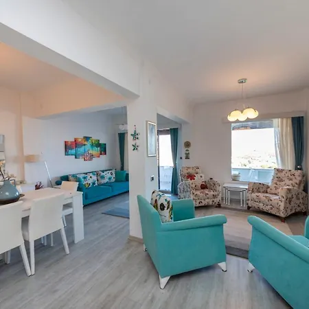 Villa Colorful House With Fantastic Sea View Near Beach In Bodrum Gümbet